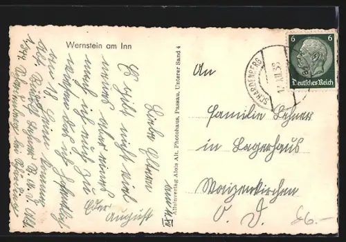 AK Wernstein am Inn, Teilansicht