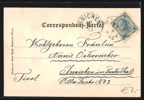 AK Weyer, Oberer Markt mit Kirche