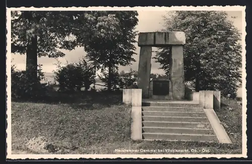 AK Vöcklamarkt /Ob.-Öst., Haushammer-Denkmal