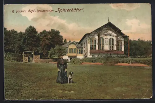 AK Wien, Cafe-Restaurant Rohrerhütte R. Fuchs