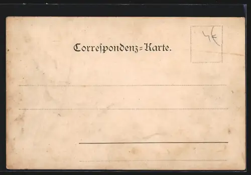 AK Wien, Rudolfskaserne mit Strassenpartie