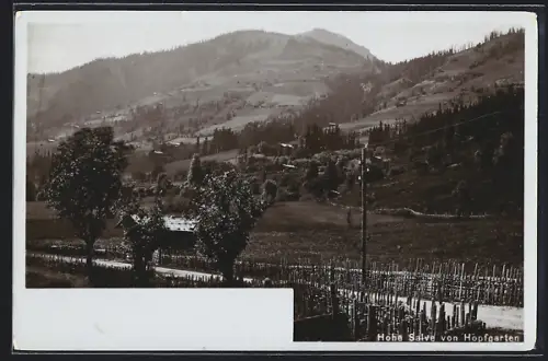 AK Hohe Salve, Panorama von Hopfgarten