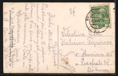 AK Brucker Lager, Inneres einer Mannschaftsbaracke im Lager