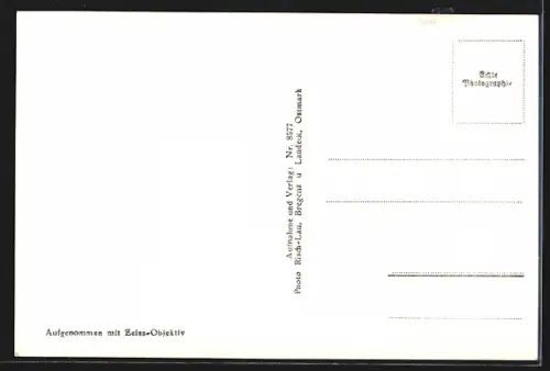 AK Zürs a. A., Kirche mit Umgebung