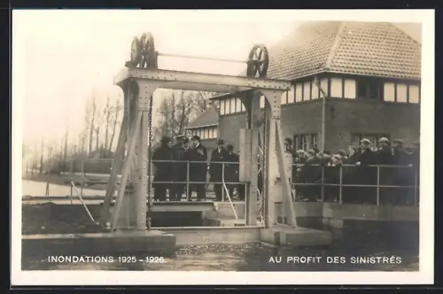 AK Liege, Inondations 1925-1926, Au Profit Des Sinistrés, Hochwasser