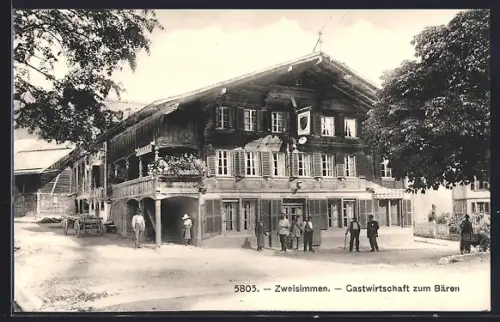 AK Zweisimmen, Gastwirtschaft zum Bären