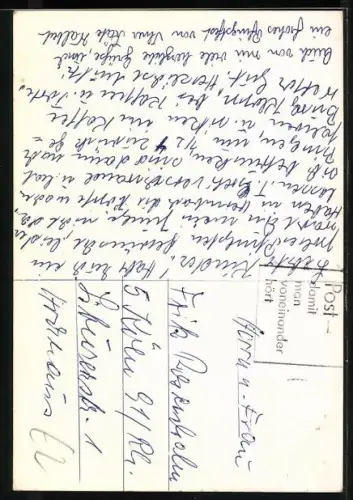 AK Musiker und Eiskunstläufer Hans-Jürgen Bäumler mit jungenhaftem Charme, Autograph