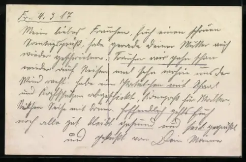 Foto-AK La Bassée, Blick auf den zerstörten Bahnhof