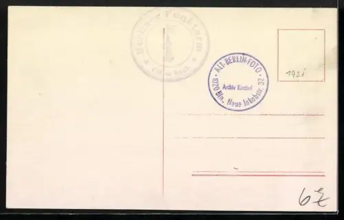 AK Berlin-Charlottenburg, Ausstellungsgelände mit Funkturm vom Flugzeug aus