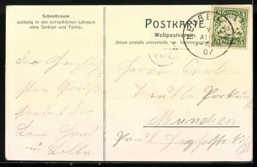 AK Hans Pfirstingers Terzett, d`Wendelstoaner