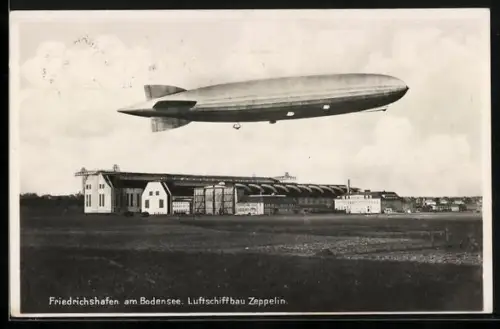 AK Friedrichhafen a.B., Luftschiffbau Zeppelin