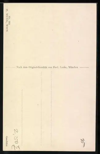 Künstler-AK Richard Wagner-Zyklus Der fliegende Holländer