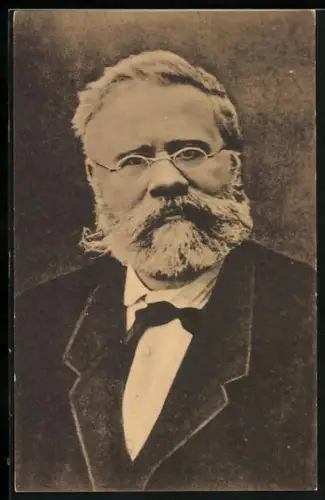 AK Dr. Fritz Reuter, Portrait des Dichters