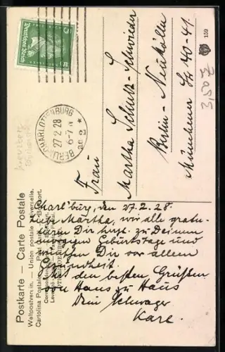 AK Berlin-Kreuzberg, Strassenbahn an der Heilig-Kreuz-Kirche
