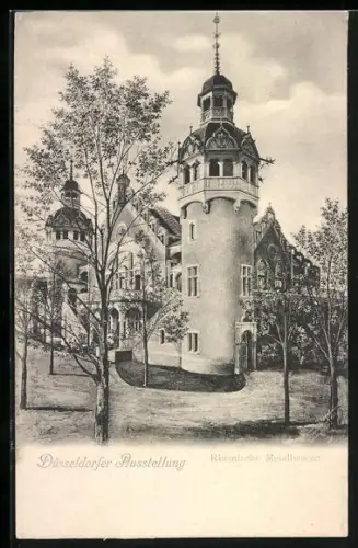 AK Düsseldorf, Ausstellung Rheinische Metallwaren