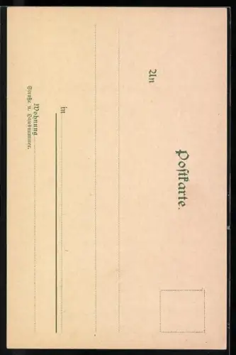 Lithographie Rheinstein, Denkmal