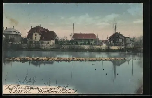 AK Biberist, Wasserpartie im Ort