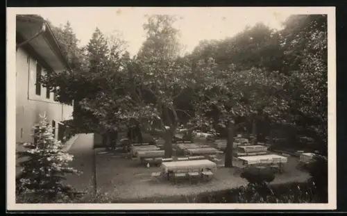 AK Attisholz b. Soloth, Garten im Kurhaus