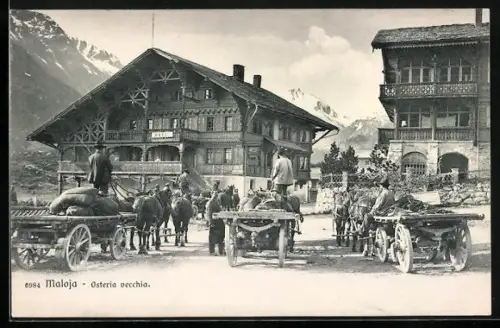 AK Maloja, Osteria vecchia Casa Segantini