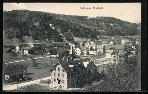 AK Kollbrunn / Tössthal, Teilansicht der Ortschaft