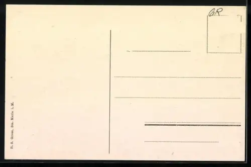 AK Sta. Maria, Ortsansicht mit Kirche