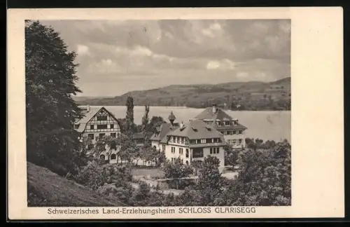 AK Steckborn, Schloss Glarisegg, Panoramablick