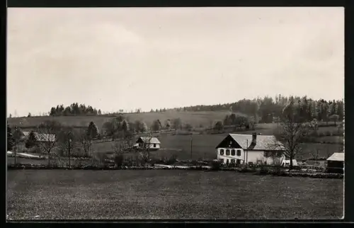 AK Dombresson, Restaurant des Vieux-Près J. Bourquin-Niederhäuser