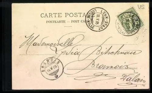 AK Inden, Ortsansicht mit Kirche