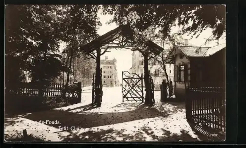 AK Chaux-de-Fonds, Sortie du Bois du Petit Château