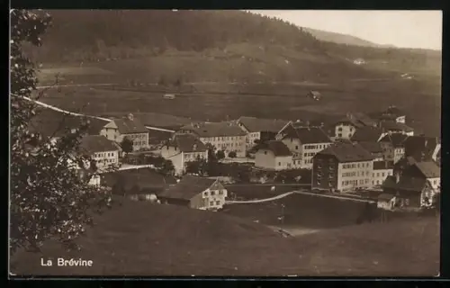 AK La Brévine, Ortspartie