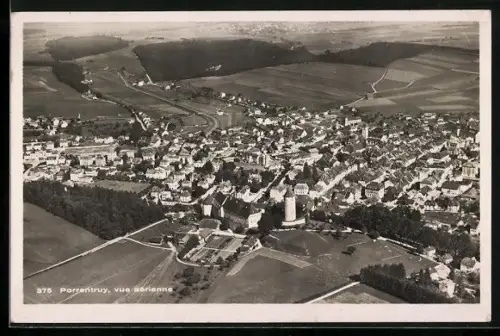 AK Porrentruy, Vue aérienne