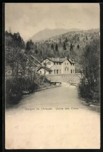 AK Gorges de l`Areuse, Usine des Clées