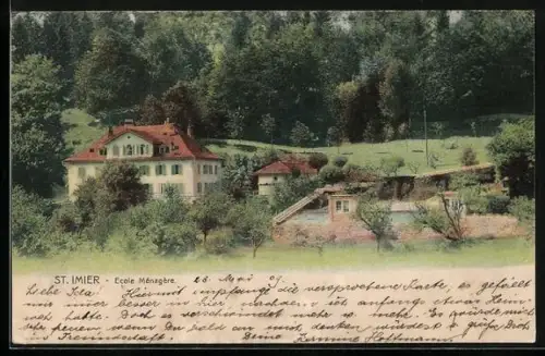 AK St. Imier, Ecole Ménagére