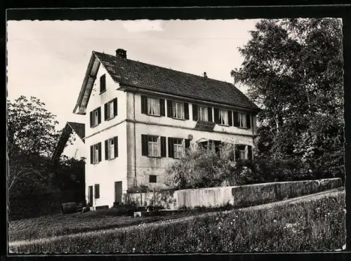 AK Wettswil a. A., Restaurant Dettenbühl J. Friedli