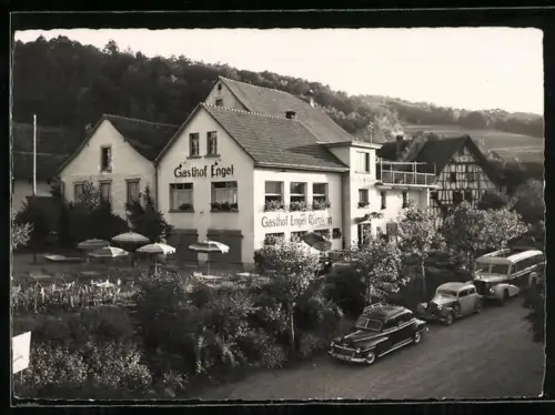 AK Rümikon am Rhein, Gasthof zum Engel Emil Jäger-Laube