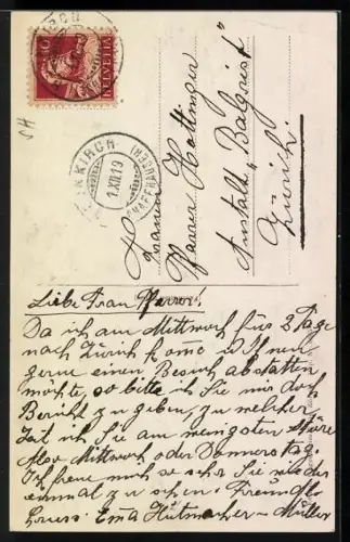 AK Neunkirch, Strassenpartie am Tor