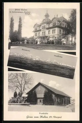AK Hosenruck, Hôtel Nollen, Säntiskette, Festhütte