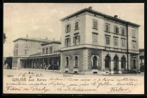 AK Aarau, Partie am Bahnhof