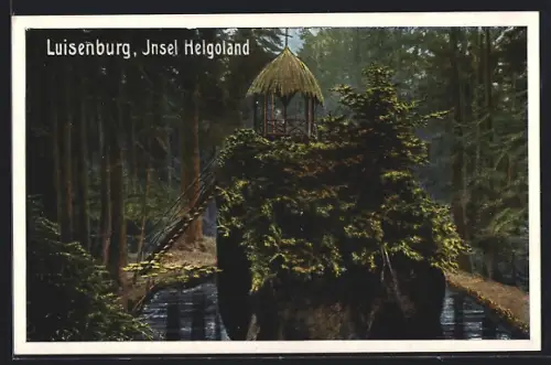 AK Luisenburg / Wunsiedel, Felspartie Insel Helgoland