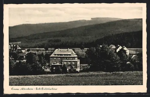 AK Zell /Fichtelgebirge, Ev. Altersheim mit Umgebung