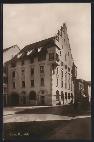 AK Aarau, Blick auf die Postfiliale
