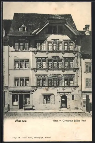 AK Sursee, Haus v. Grossrath Julius Beck