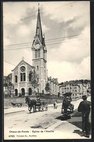 AK Chaux-de-Fonds, Eglise de l`Abeille