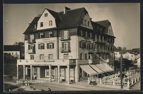 AK Bad Schallerbach, Gasthof Kurhaus Schallerbacherhof