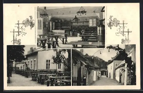 AK Wien-Grinzing, Weinstube von Karl Ruckenbauer, Sandgasse 6