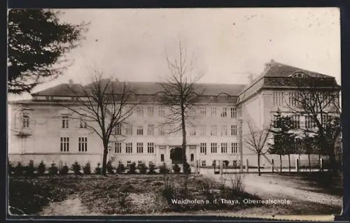 AK Waidhofen a. Thaya, Oberrealschule