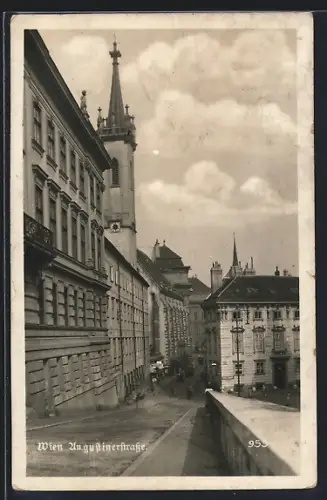 AK Wien, Blick in die Augustinerstrasse