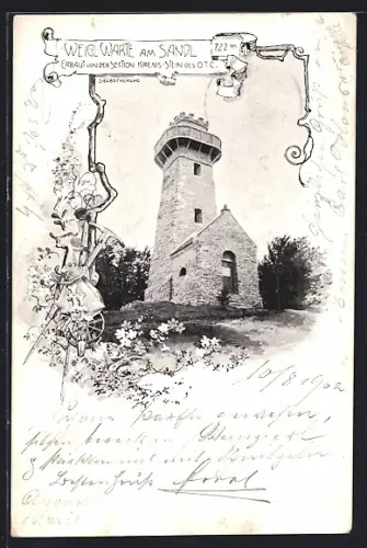 AK Wachau, Weigl-Warte am Sandl