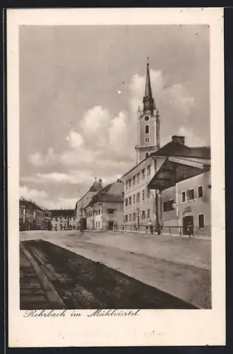 AK Rohrbach im Mühlviertel, Strassenpartie