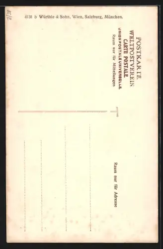 AK Bad Gastein, Blick zur Straubingerhütte